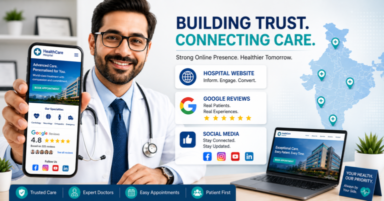 Digital Marketing for Healthcare in India: The Complete Strategy Guide for 2026